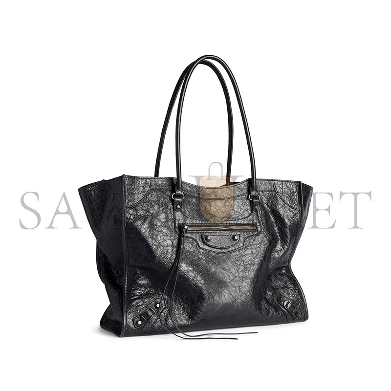 BALENCIAGA WOMEN'S LE CITY TOTE BAG MEDIUM IN BLACK 8518182ABEK1000 (39*29*13cm)